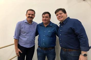Prefeito de Turmalina encontra deputados na manhã de hoje
