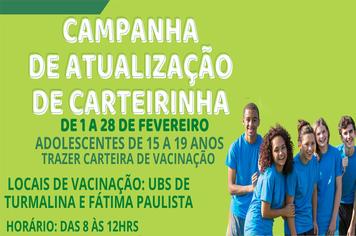 Campanha de Atualização de Carteirinha