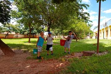 Entrega das Hortaliças cultivadas pelos alunos