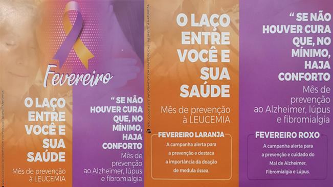 Fevereiro Laranja - Fevereiro Roxo